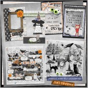 A Haunting We Will Go- Bragbook Freebie