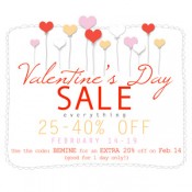 Valentine’s SALE!